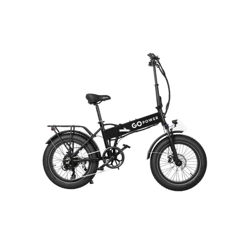 GoPowerBike GoExpress V2 750W 7-Speed Fat Tire Folding Electric Bike