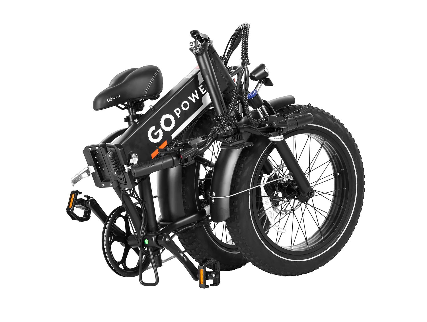 GoPowerBike GoExpress V2 750W 7-Speed Fat Tire Folding Electric Bike