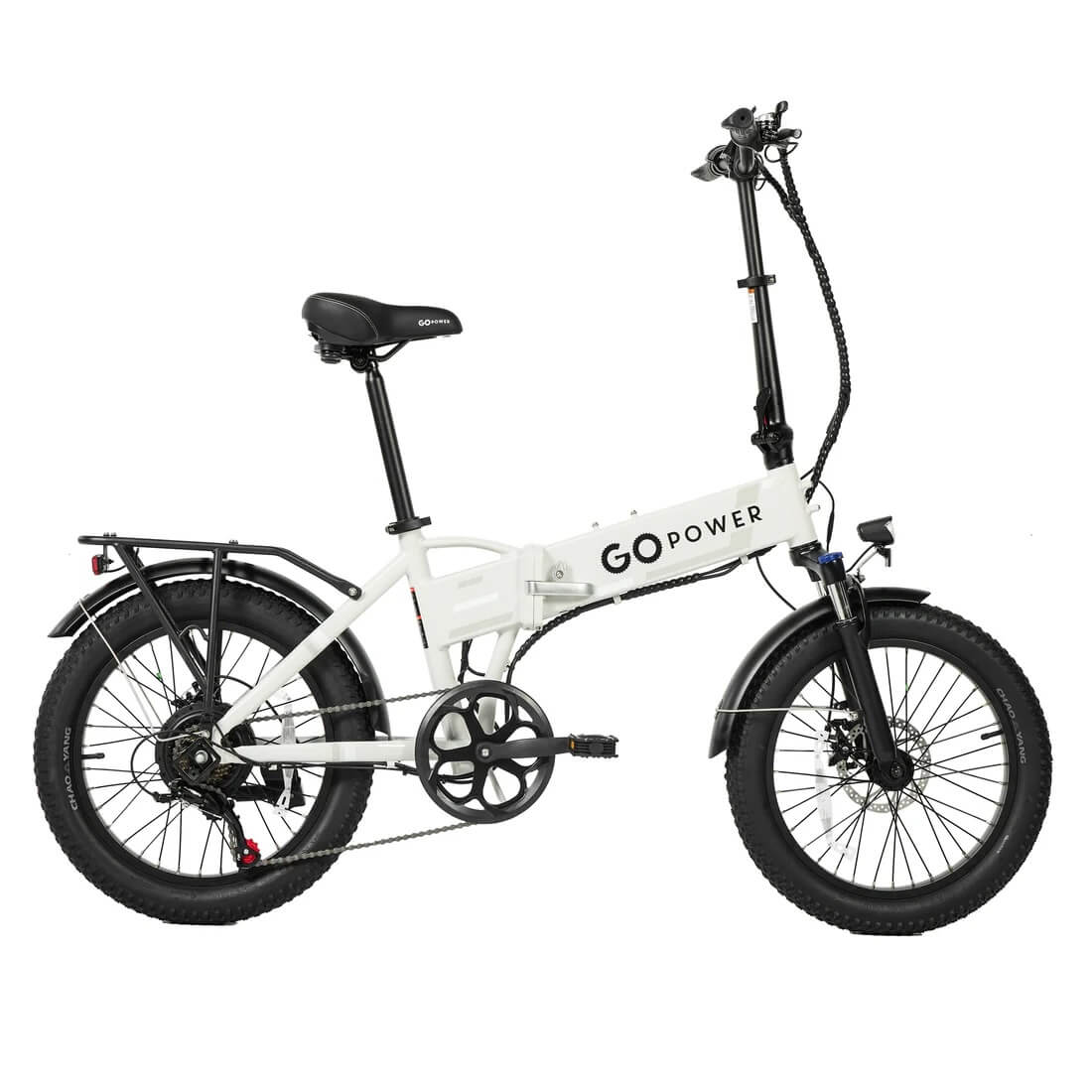GoPowerBike GoExpress V2 750W 7-Speed Fat Tire Folding Electric Bike