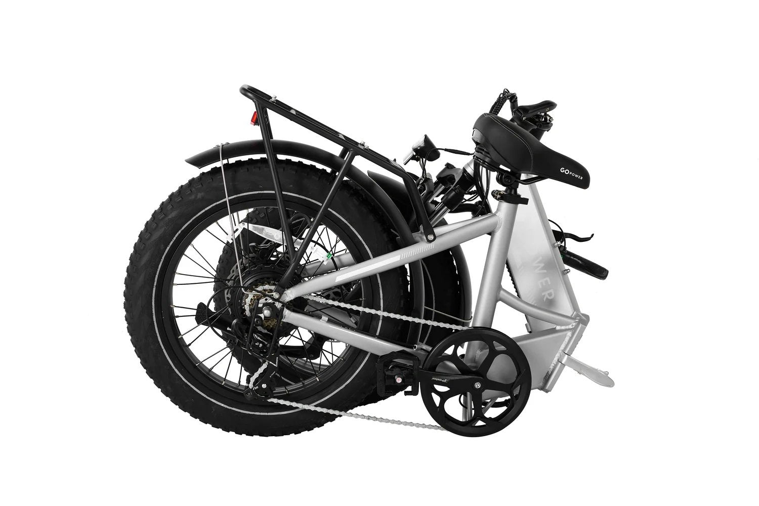 GoPowerBike GoCruiser V2 750W 7-Speed Step-Through Folding Fat Tire Electric Bike
