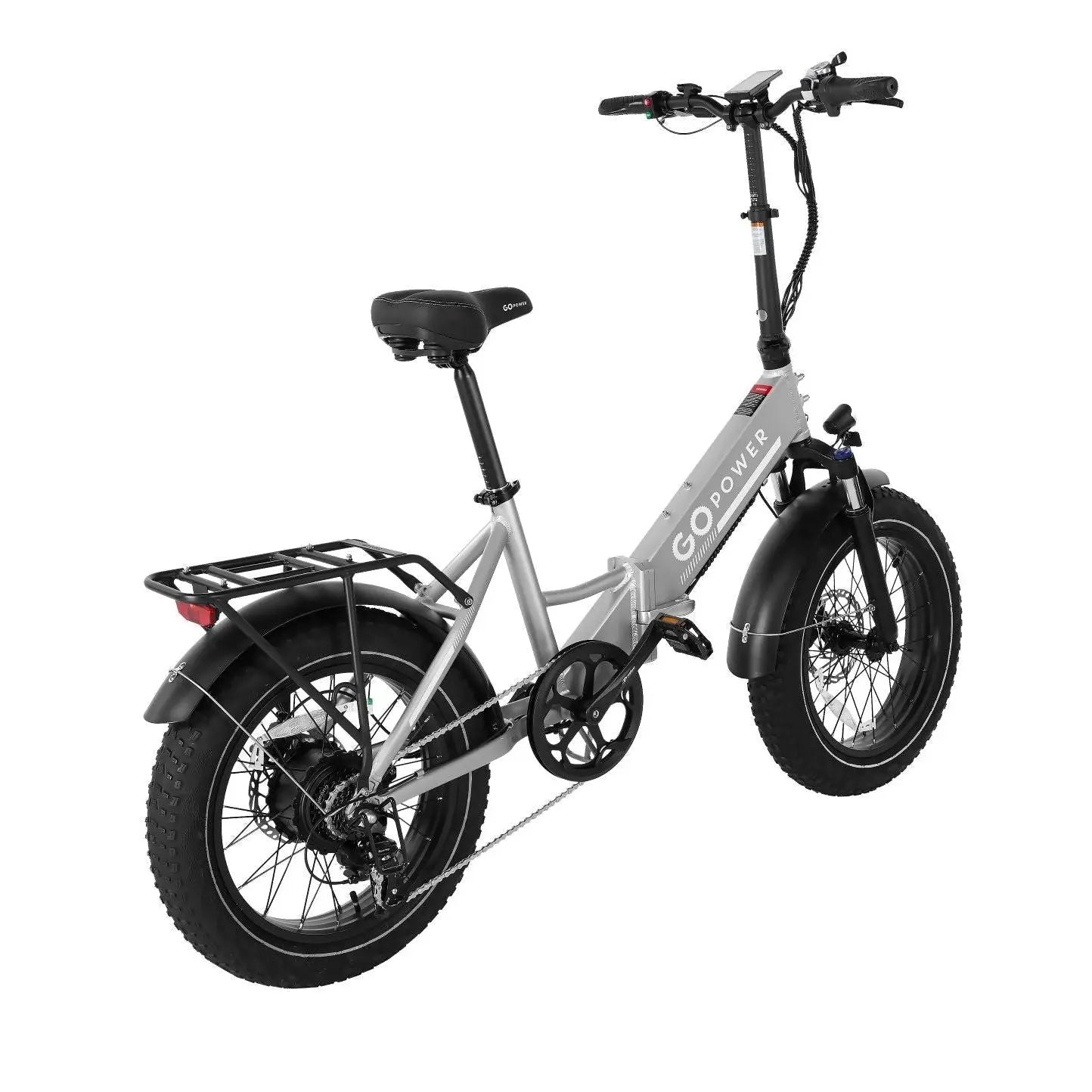 GoPowerBike GoCruiser V2 750W 7-Speed Step-Through Folding Fat Tire Electric Bike  Electric Bikes Paradise