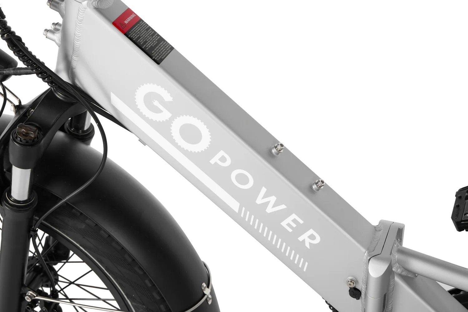 GoPowerBike GoCruiser V2 750W 7-Speed Step-Through Folding Fat Tire Electric Bike