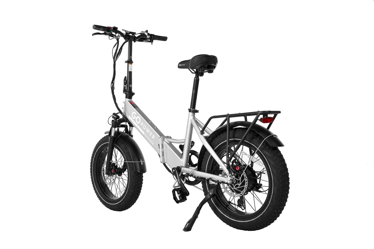 GoPowerBike GoCruiser V2 750W 7-Speed Step-Through Folding Fat Tire Electric Bike