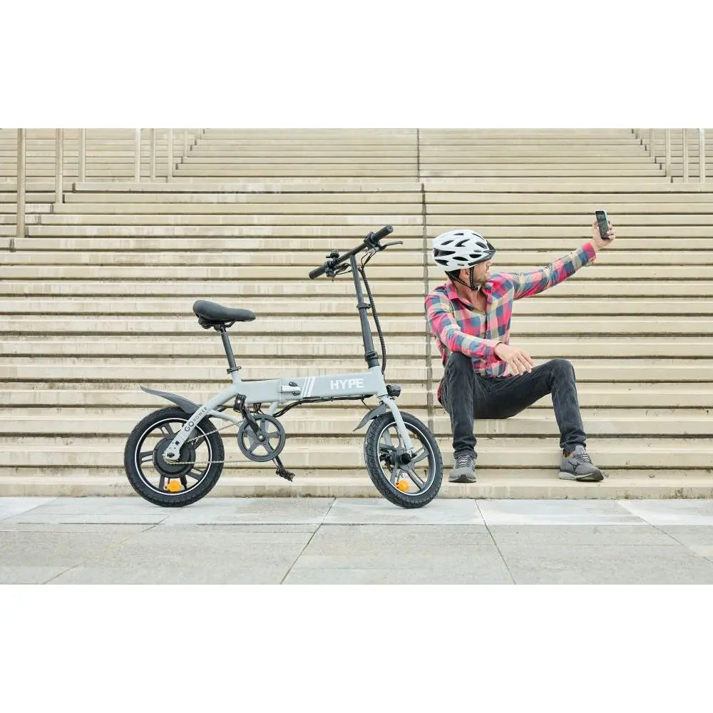 GoPowerBike GoHype 350W 36V Slim Folding Electric Bike  Electric Bikes Paradise