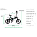 GoPowerBike GoKlik 350W 36V 18Ah Folding Electric Bike  Electric Bikes Paradise