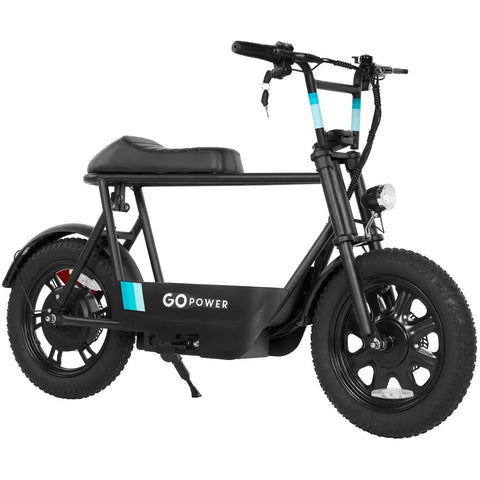 GoPowerBike GoSparky 350W 36V 18Ah Fat Tire Lithium Electric Bike