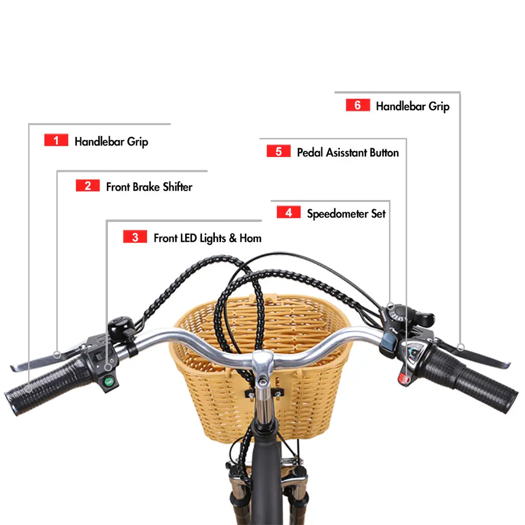 Nakto Camel Electric City Bike 