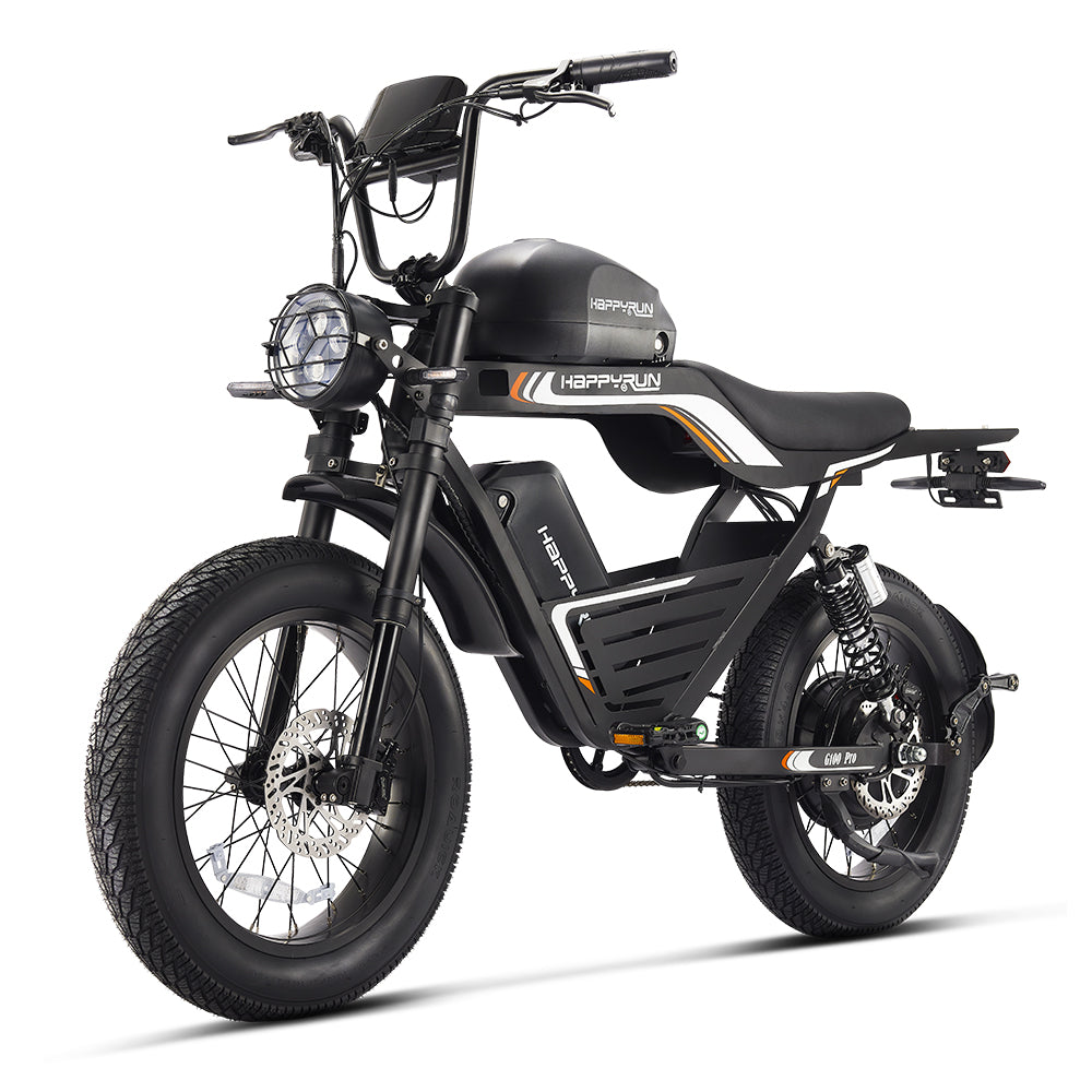 HappyRun Tank G100 Pro 6000W Dual Battery Electric Bike