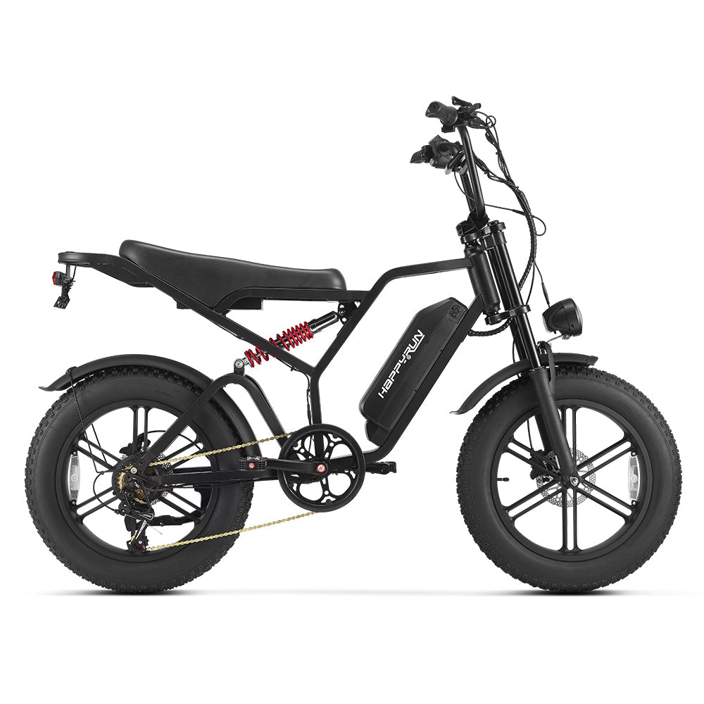 HappyRun Tank G60 1500W Fat Tire All-Terrain Electric Dirt Bike