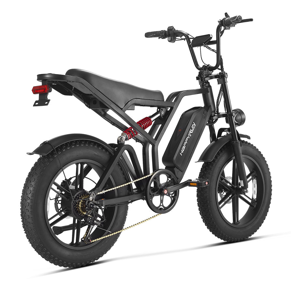 HappyRun Tank G60 1500W Fat Tire All-Terrain Electric Dirt Bike