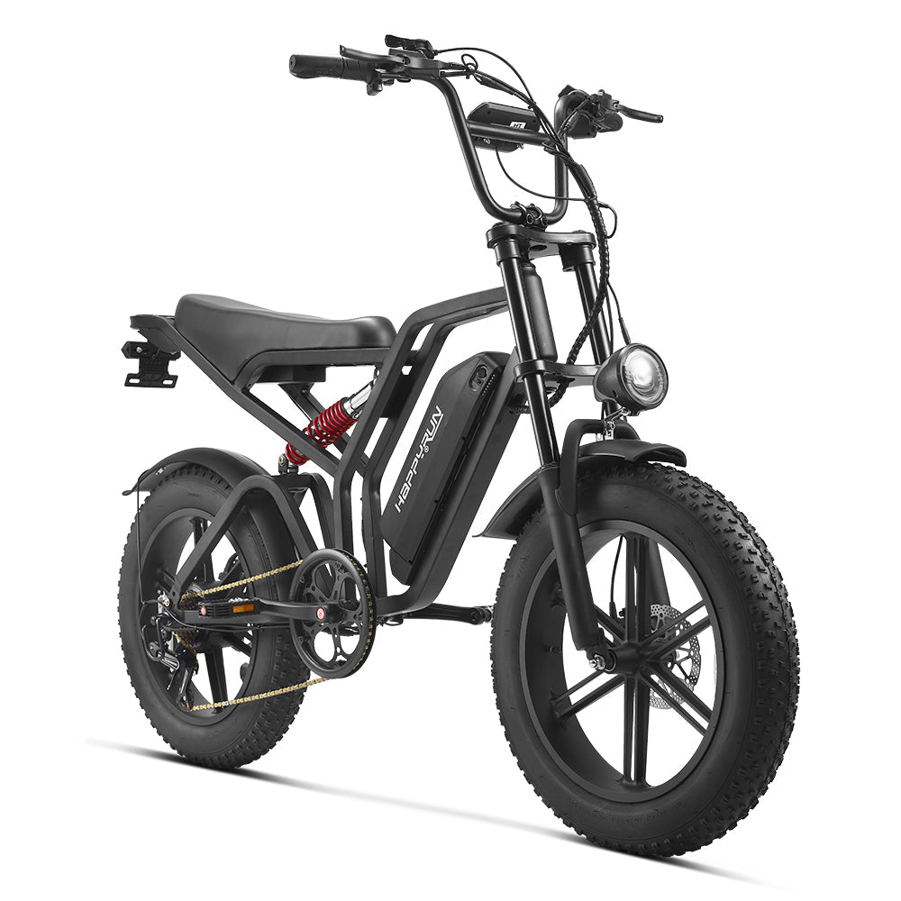 HappyRun Tank G60 1500W Fat Tire All-Terrain Electric Dirt Bike