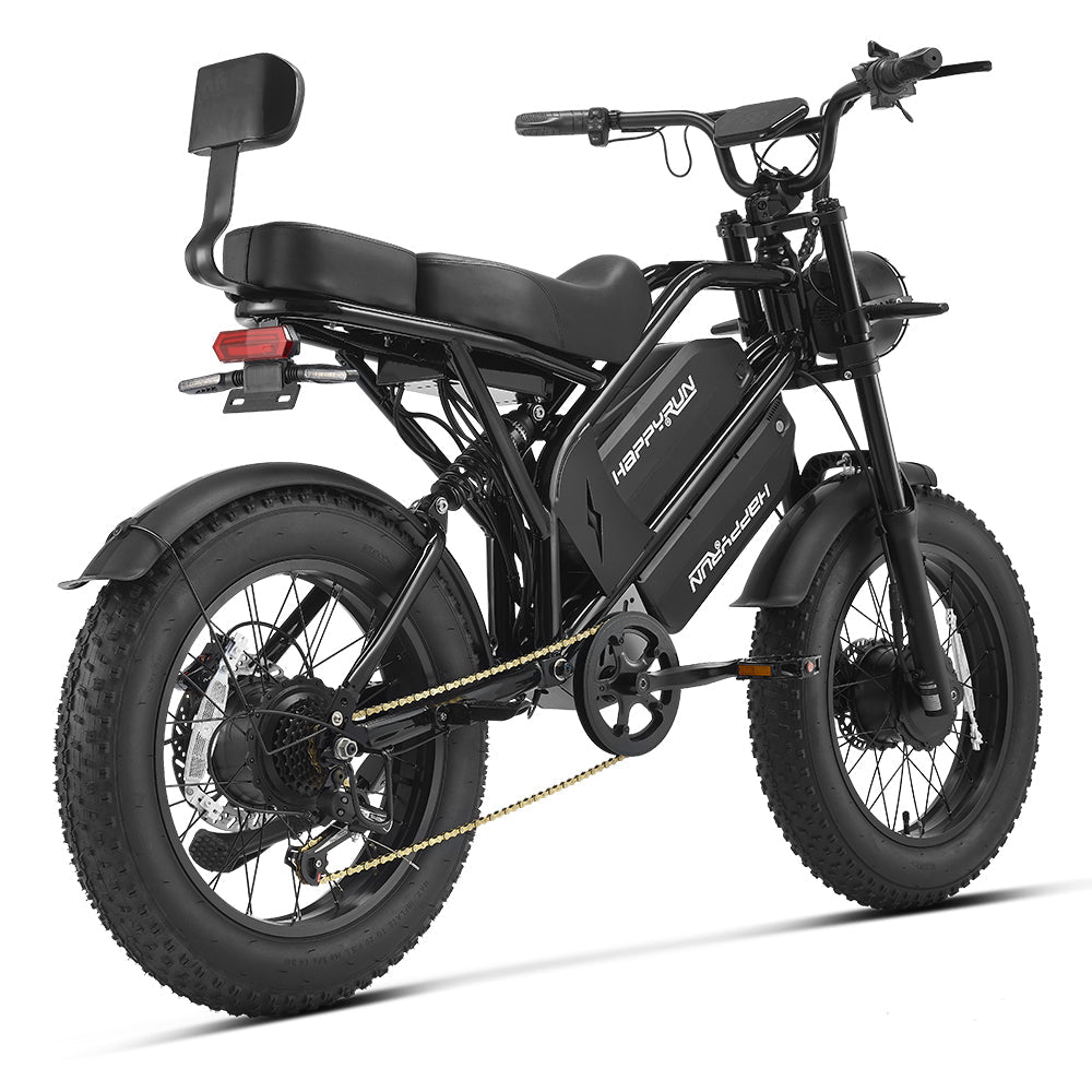 HappyRun Tank G70 Pro Dual-Motor Dual-Battery Cargo Electric Bike