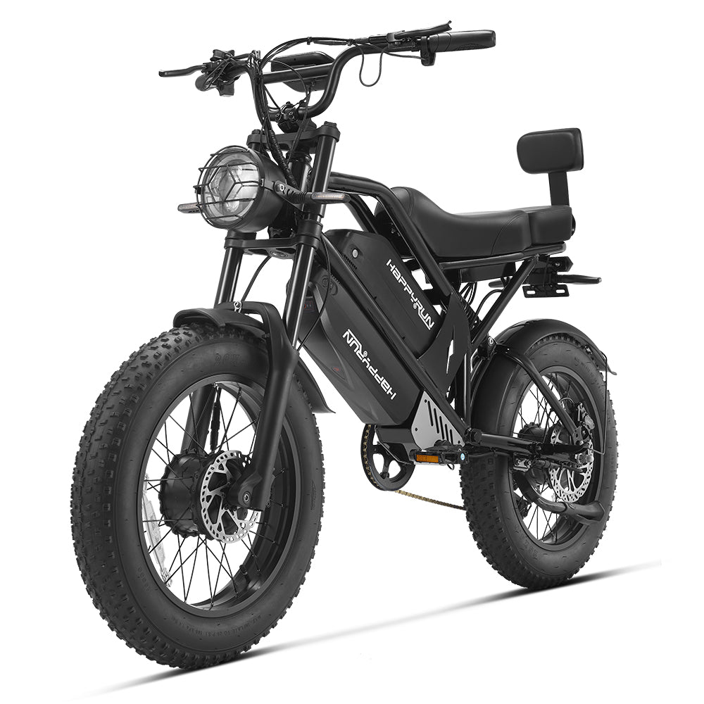HappyRun Tank G70 Pro Dual-Motor Dual-Battery Cargo Electric Bike