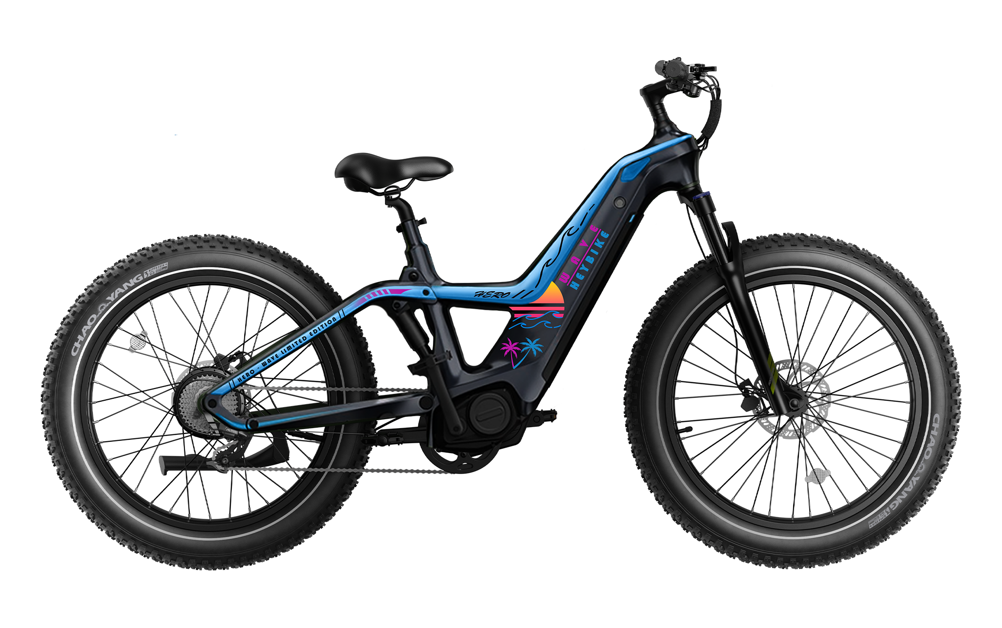 Heybike Hero Carbon Fiber Fat Tire Electric Bike