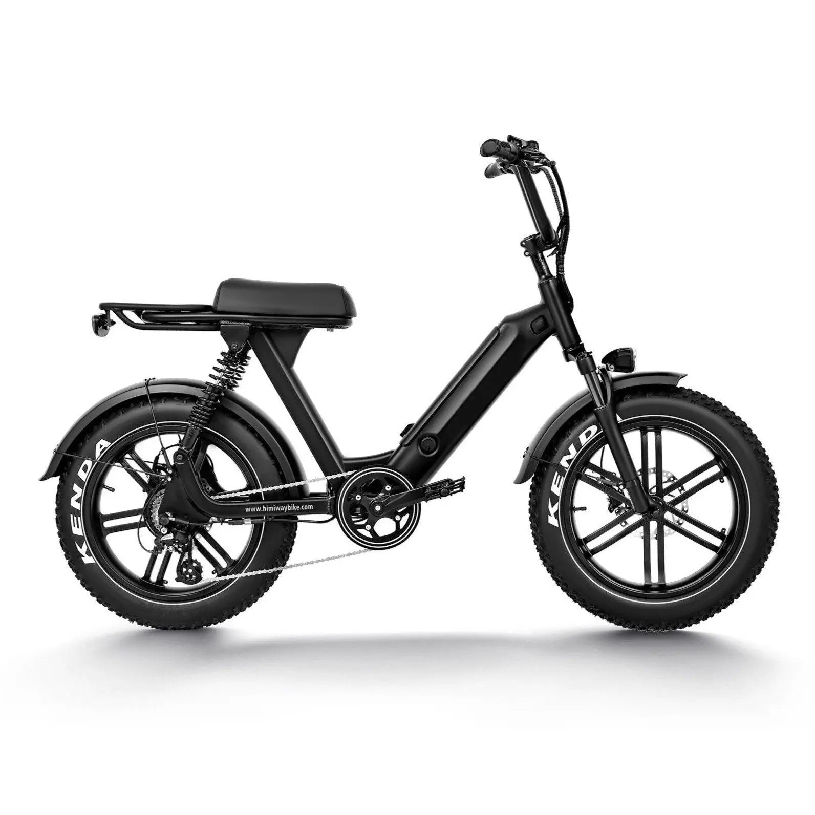 GlareWheel EB-AG 750W Fat Tire Moped-Style Electric Bike  Electric Bikes Paradise