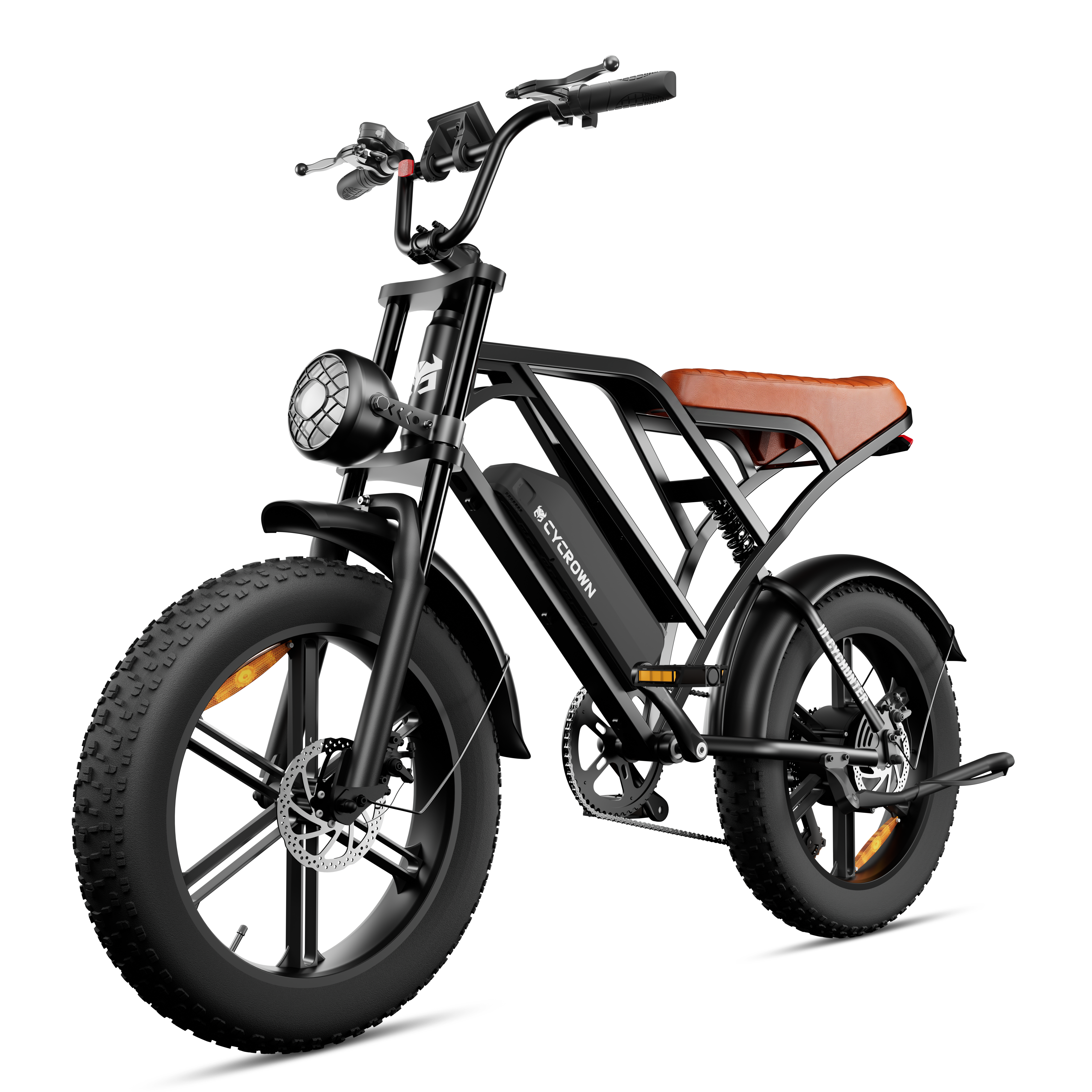 Cycrown CycHunter Moped-Style Electric Bike