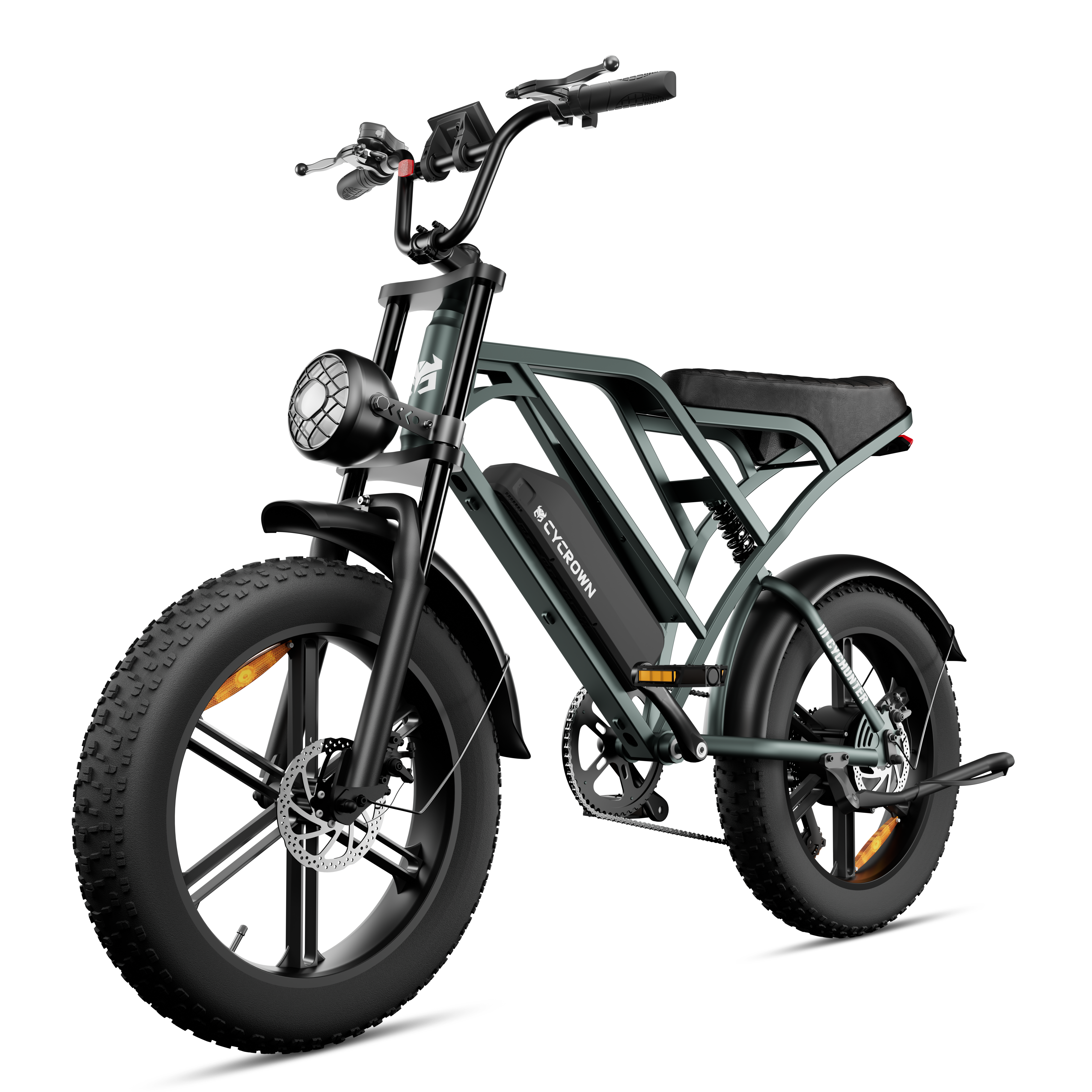 Cycrown CycHunter Moped-Style Electric Bike