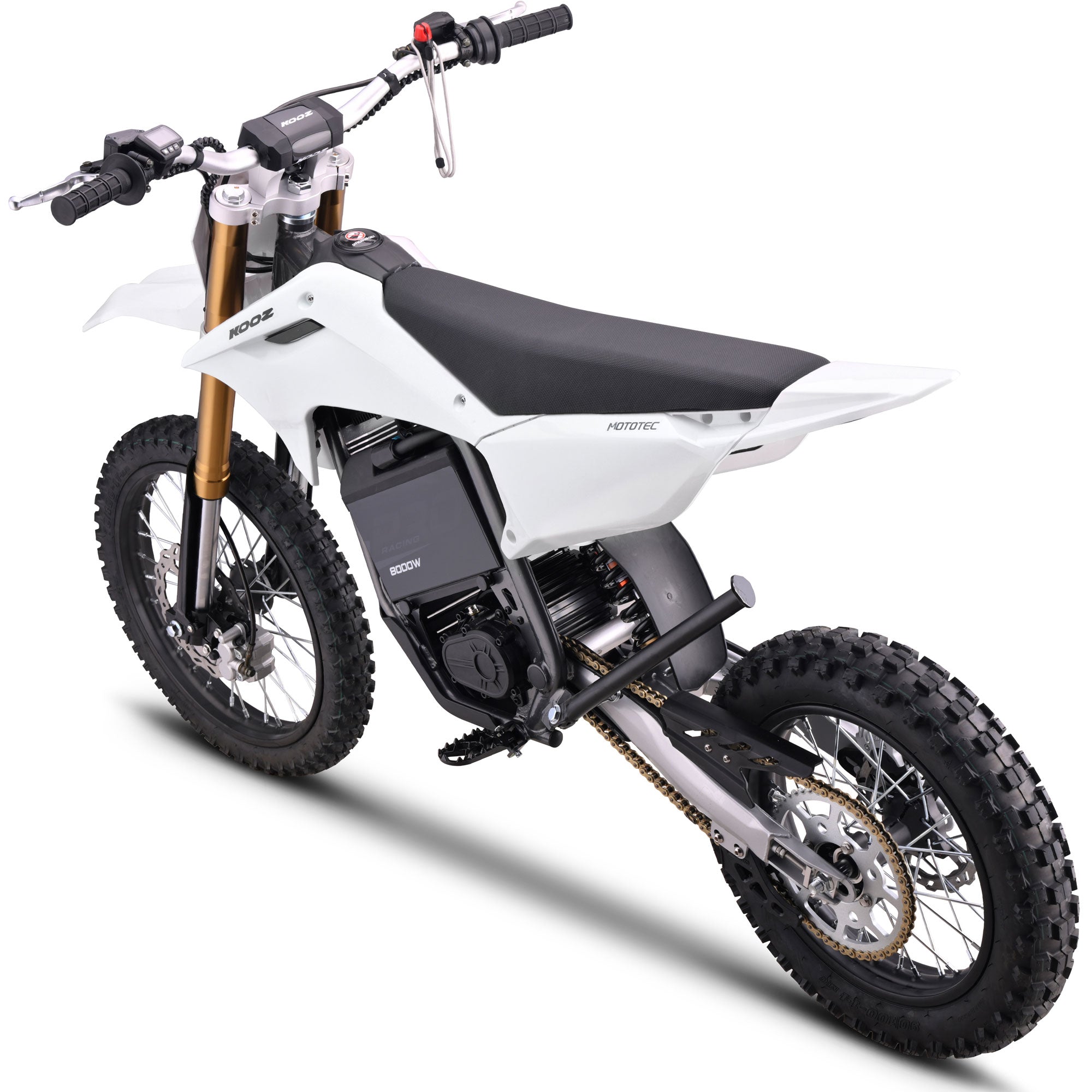 MotoTec Pro 17/14 72V 8000W Electric Dirt Bike