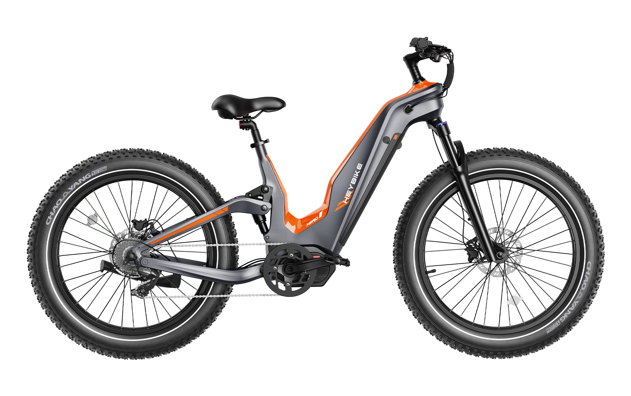 Heybike Hero Carbon Fiber Fat Tire Electric Bike