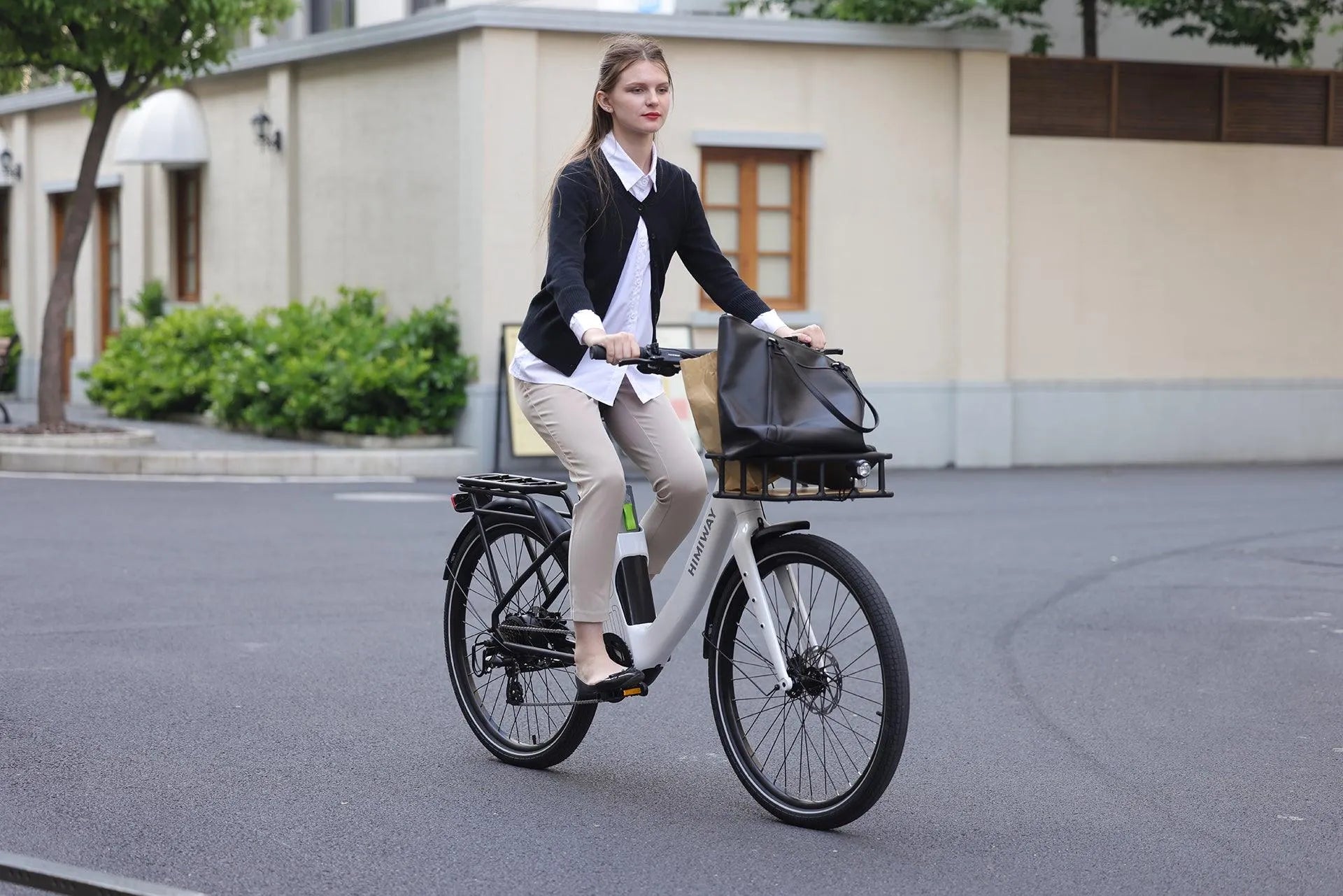 Himiway A3 Step-Thru Commuter Electric Bike  Electric Bikes Paradise