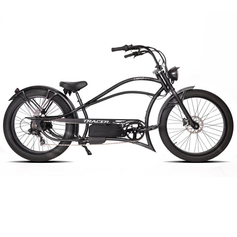 Tracer Legend GT7 1000W Stretch Cruiser Chopper Electric Bike