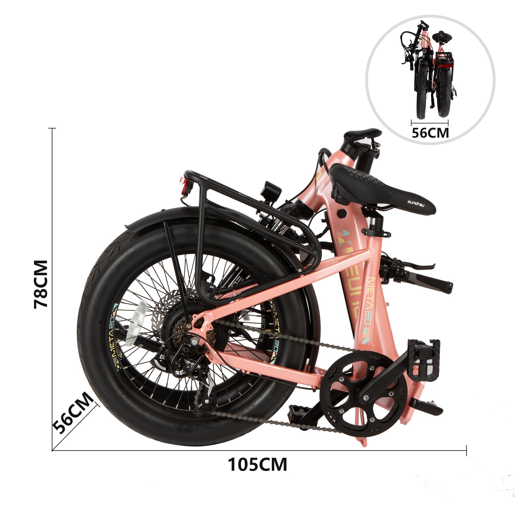 Eunorau Meta20 1.0 Electric City Bike