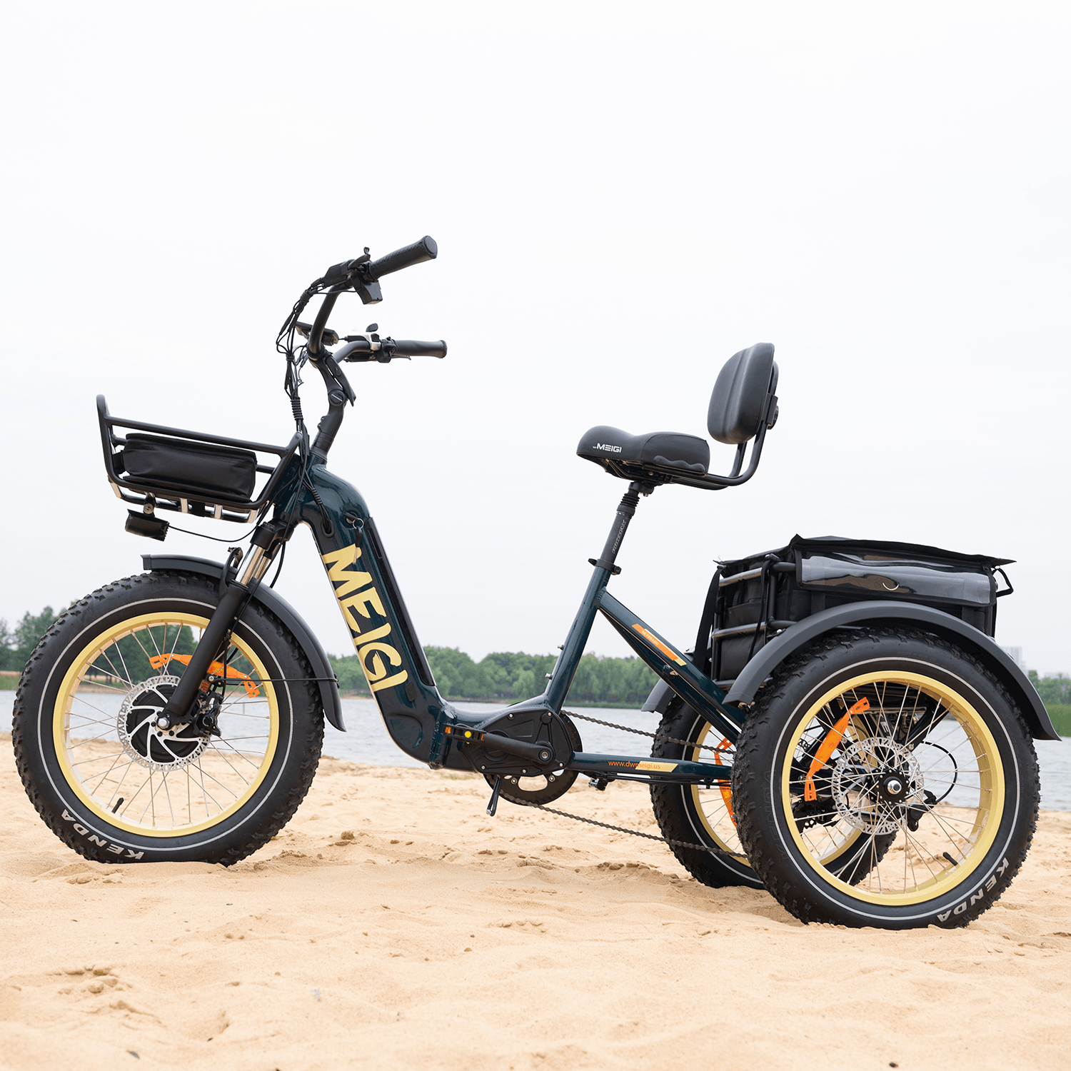 DWMEIGI MG2301 SILVERADO HD 750W Fat Tire Electric Tricycle