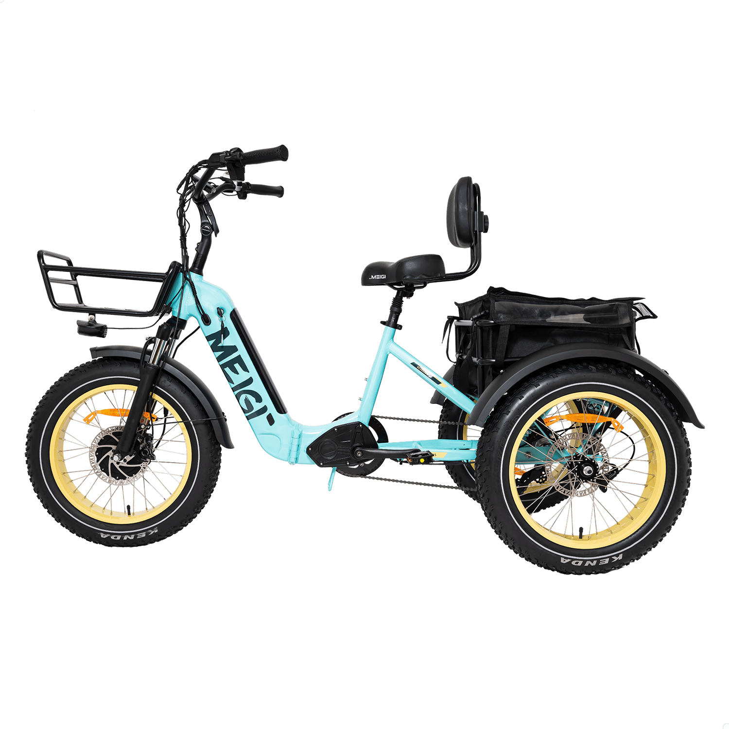 DWMEIGI MG2301 SILVERADO HD 750W Fat Tire Electric Tricycle