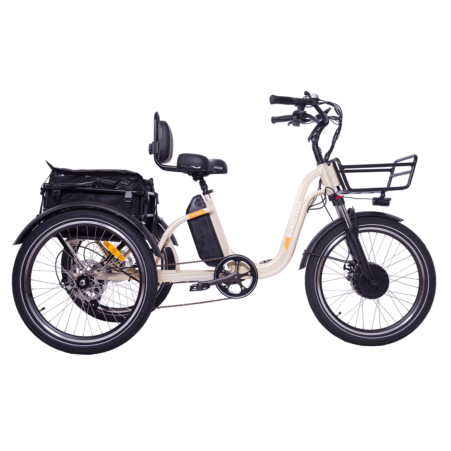 DWMEIGI MG2303 BLAZER Full Suspension Electric Tricycle