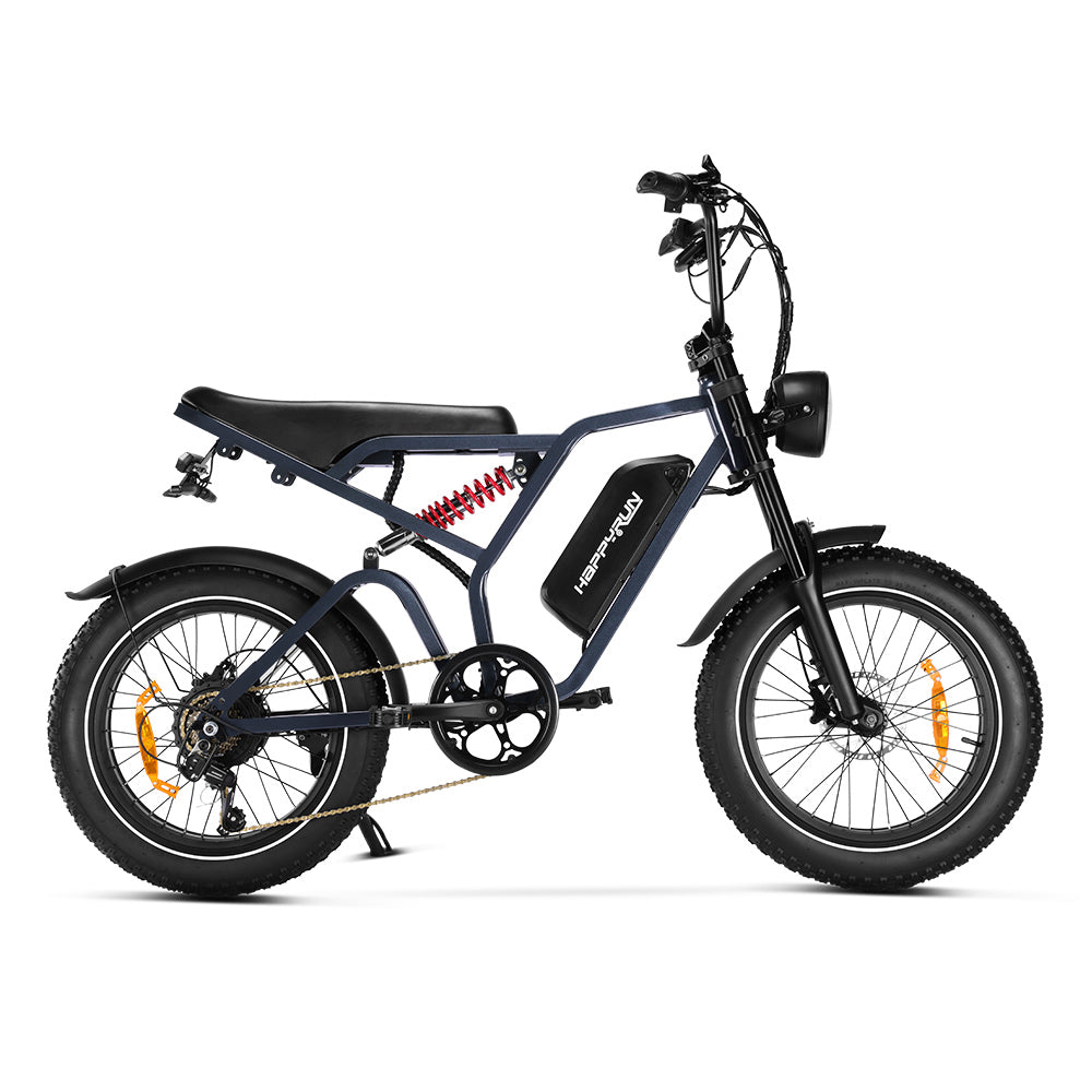 HappyRun Tank G60 Pro 2000W Moped-Style Off-Road Electric Bike