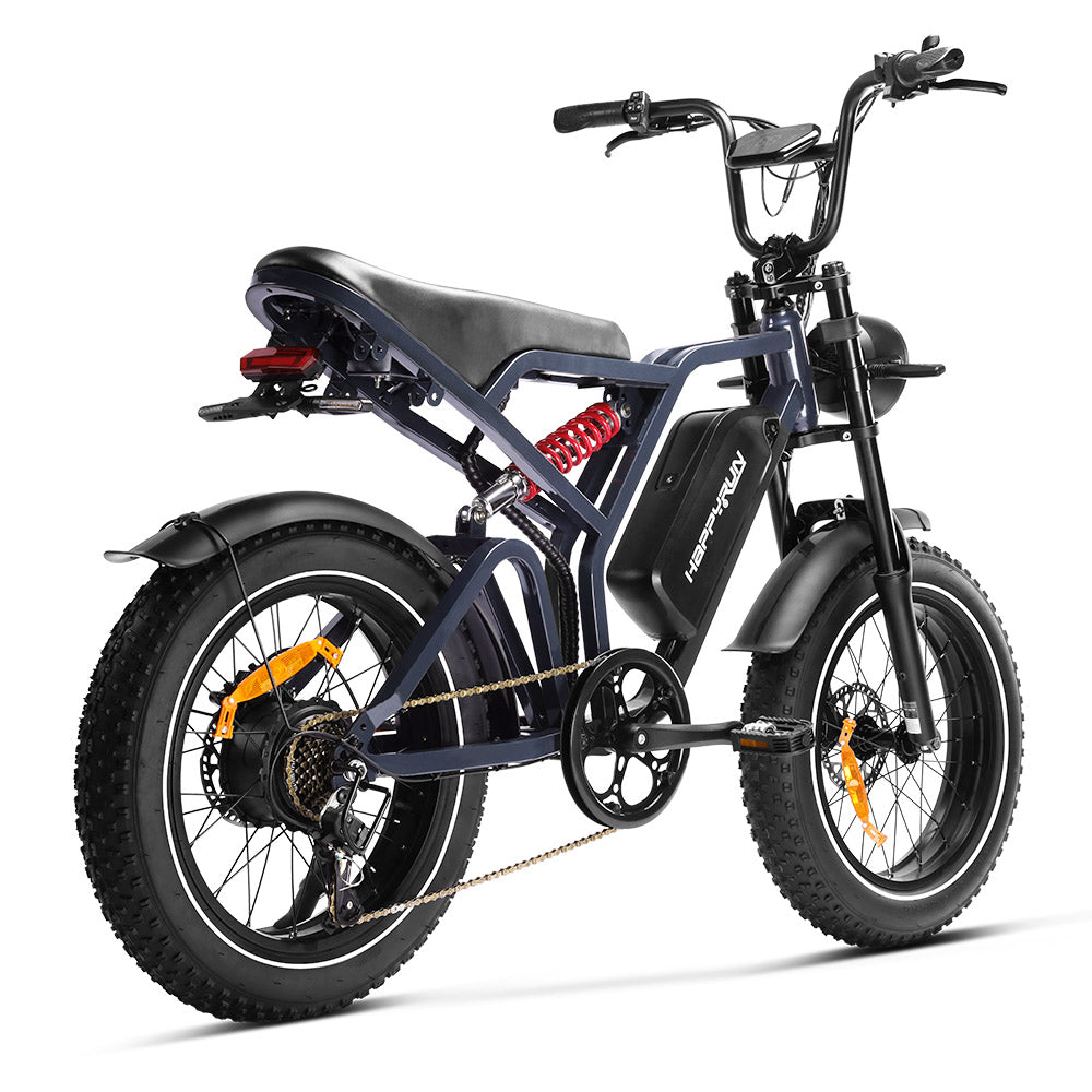 HappyRun Tank G60 Pro 2000W Moped-Style Off-Road Electric Bike