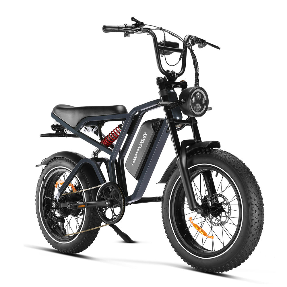 HappyRun Tank G60 Pro 2000W Moped-Style Off-Road Electric Bike
