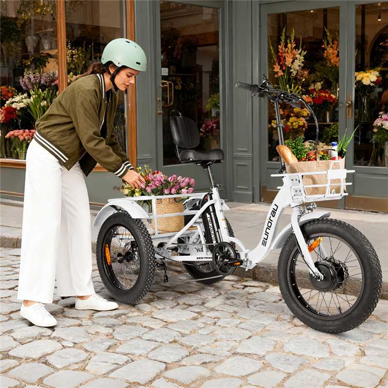 Eunorau NEW-TRIKE 2.0 Step-through Electric Trike