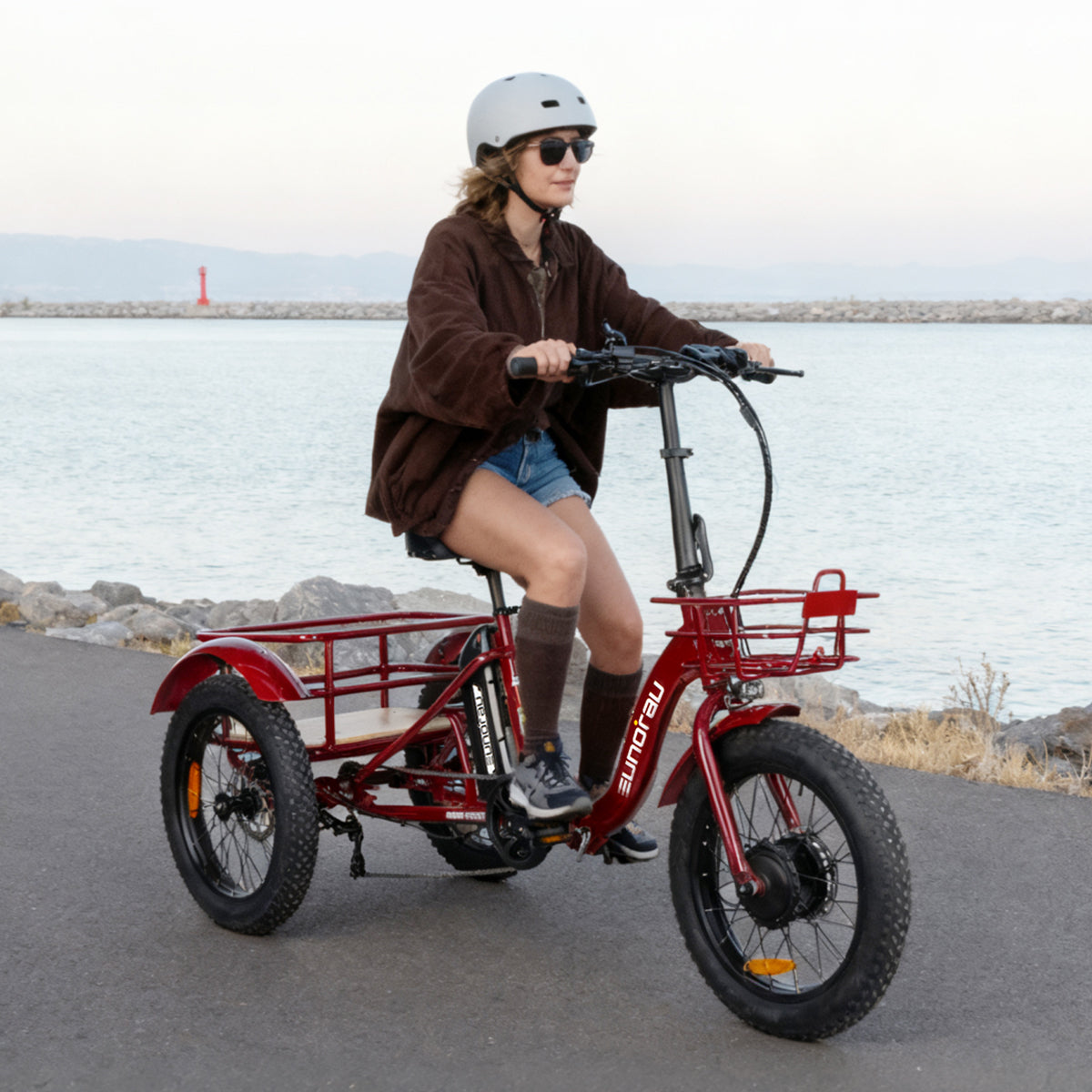 Eunorau NEW-TRIKE 2.0 Step-through Electric Trike