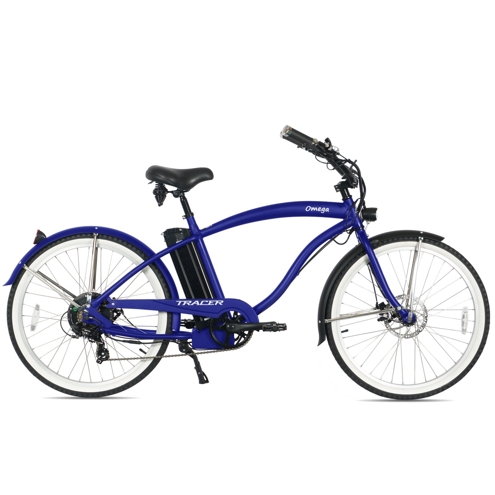 Tracer Omega 500W Electric Beach Cruiser Bike for Men