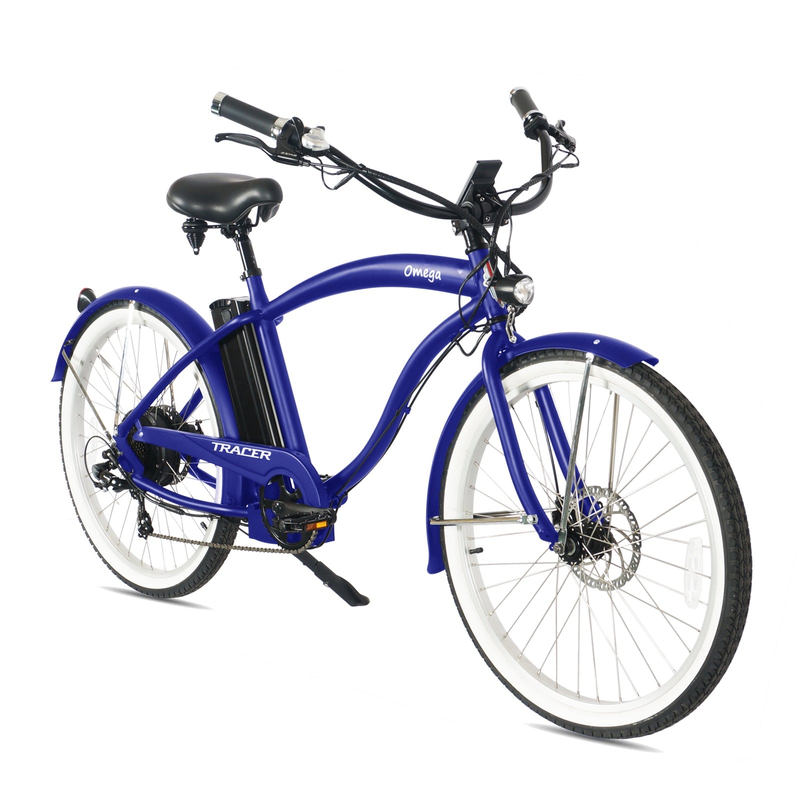 Tracer Omega 500W Electric Beach Cruiser Bike for Men