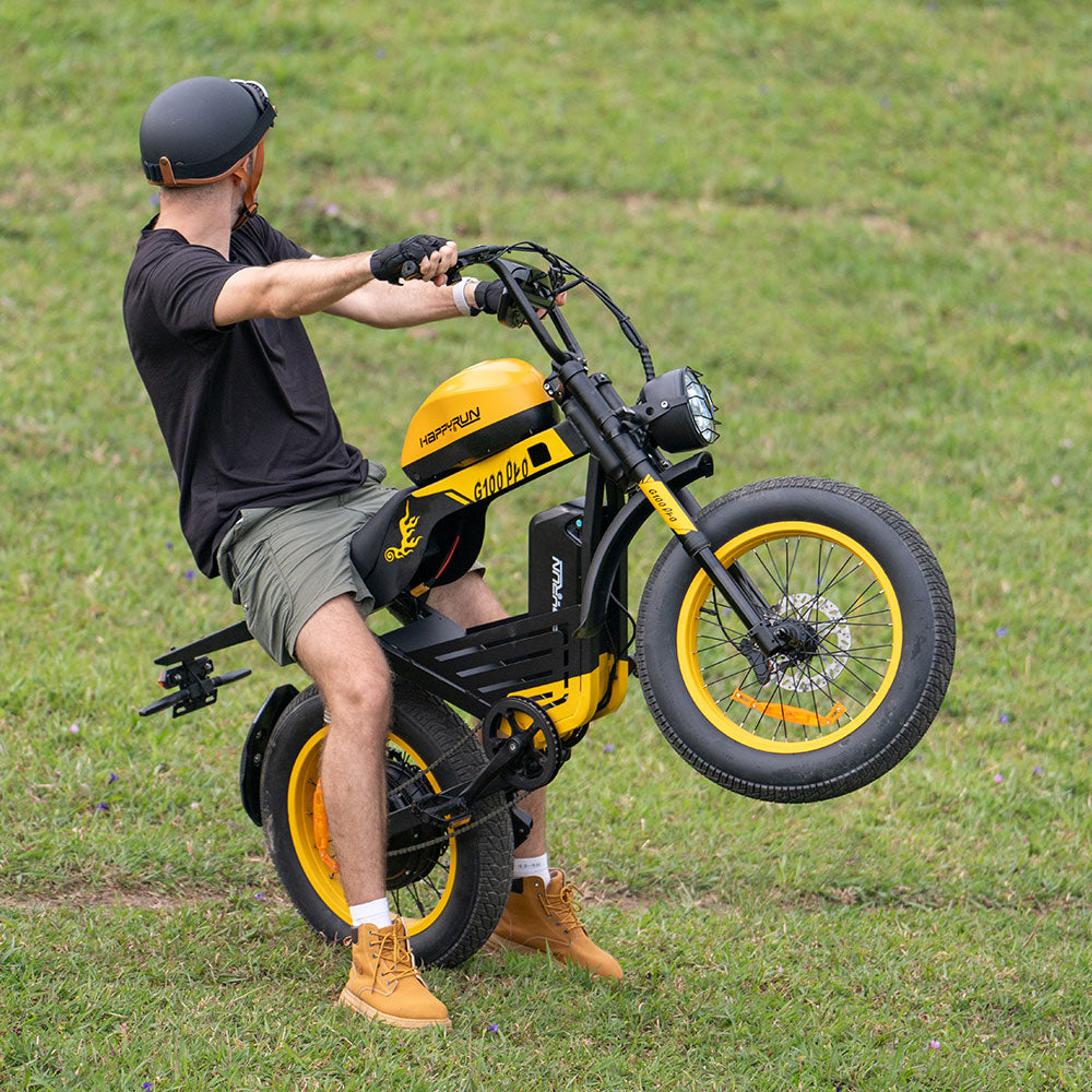 HappyRun Tank G100 Pro 6000W Dual Battery Electric Bike