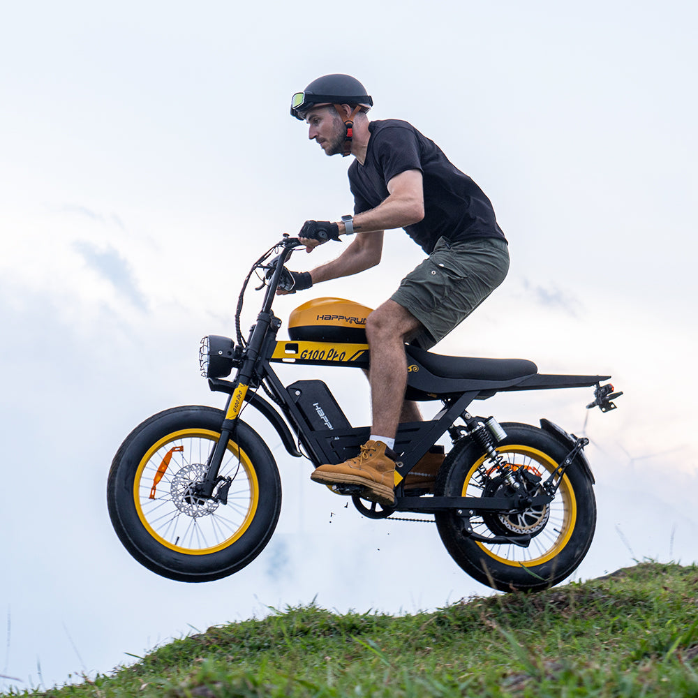 HappyRun Tank G100 Pro 6000W Dual Battery Electric Bike