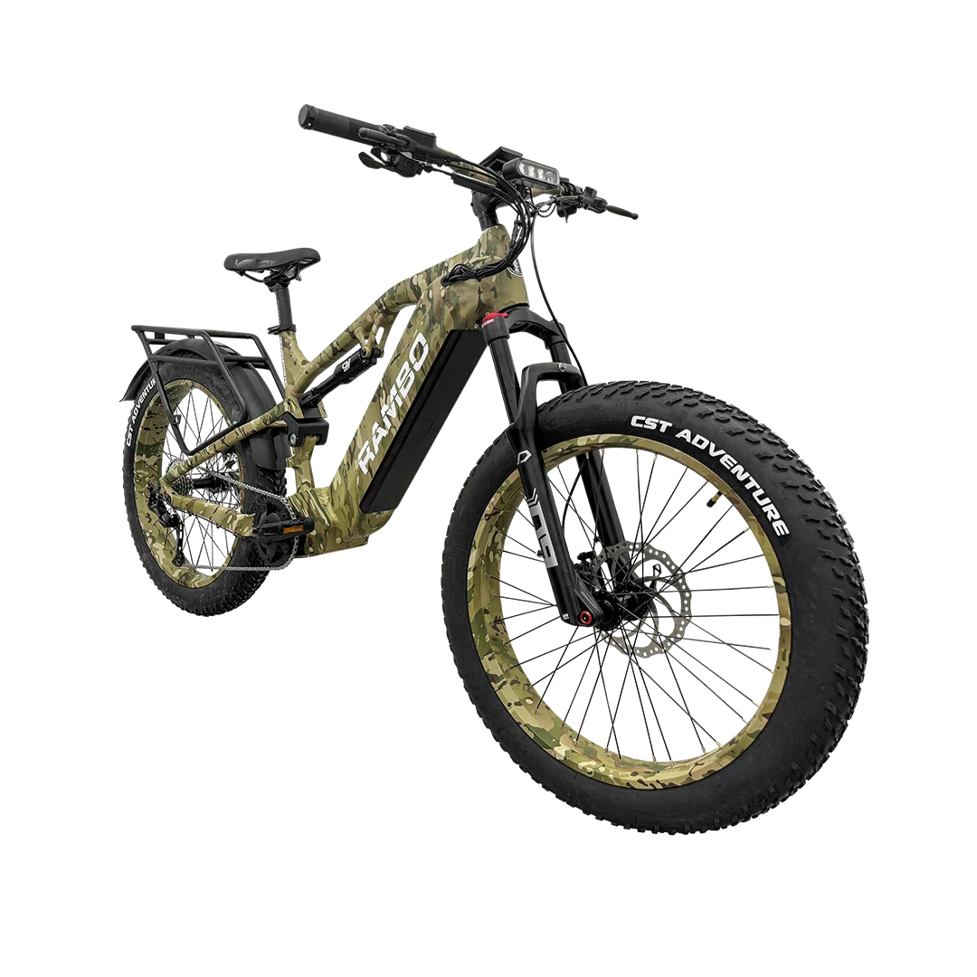 Rambo Dominator HD Full Suspension Electric Hunting Bike