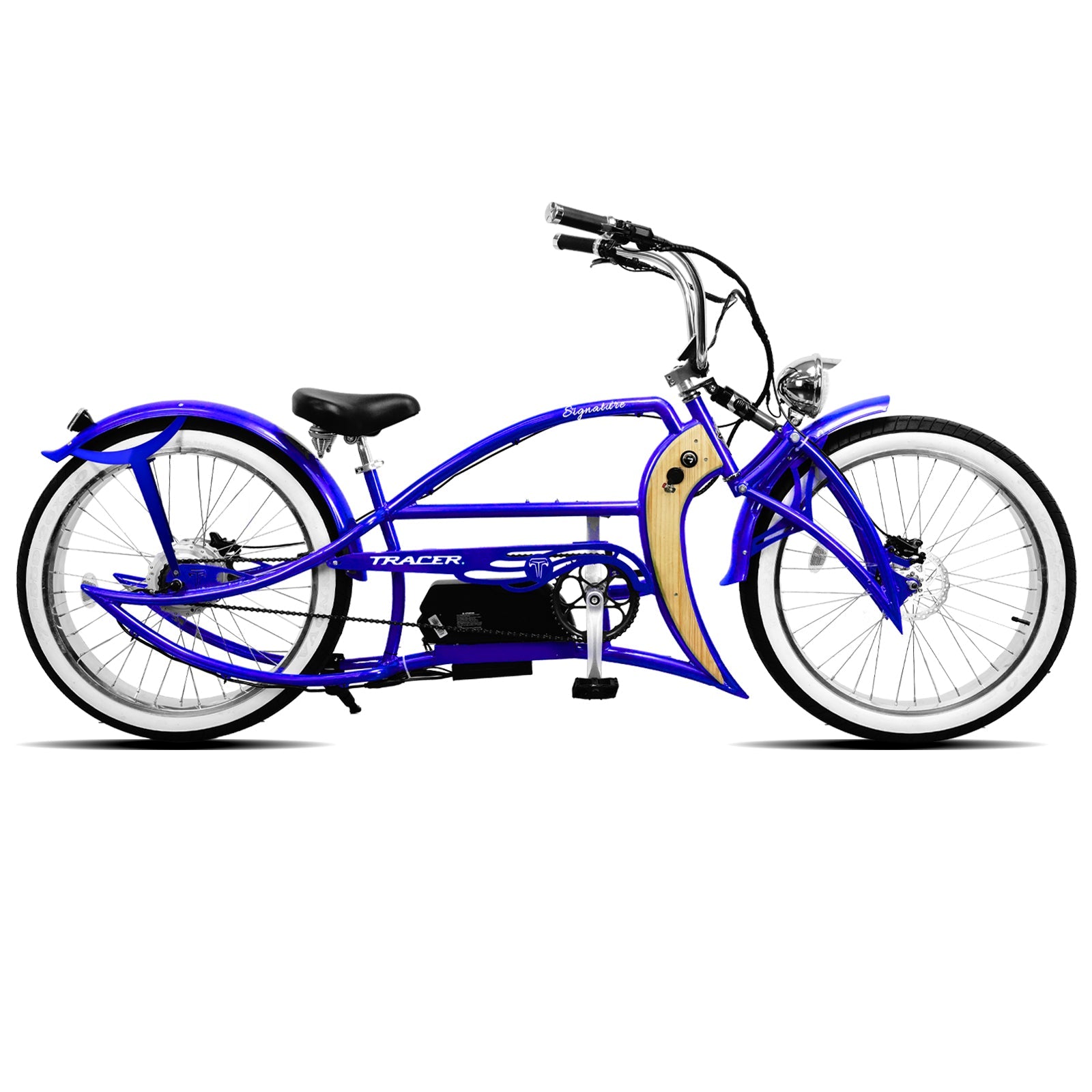 Tracer Signature Pro 800W Chopper Cruiser Electric Bike