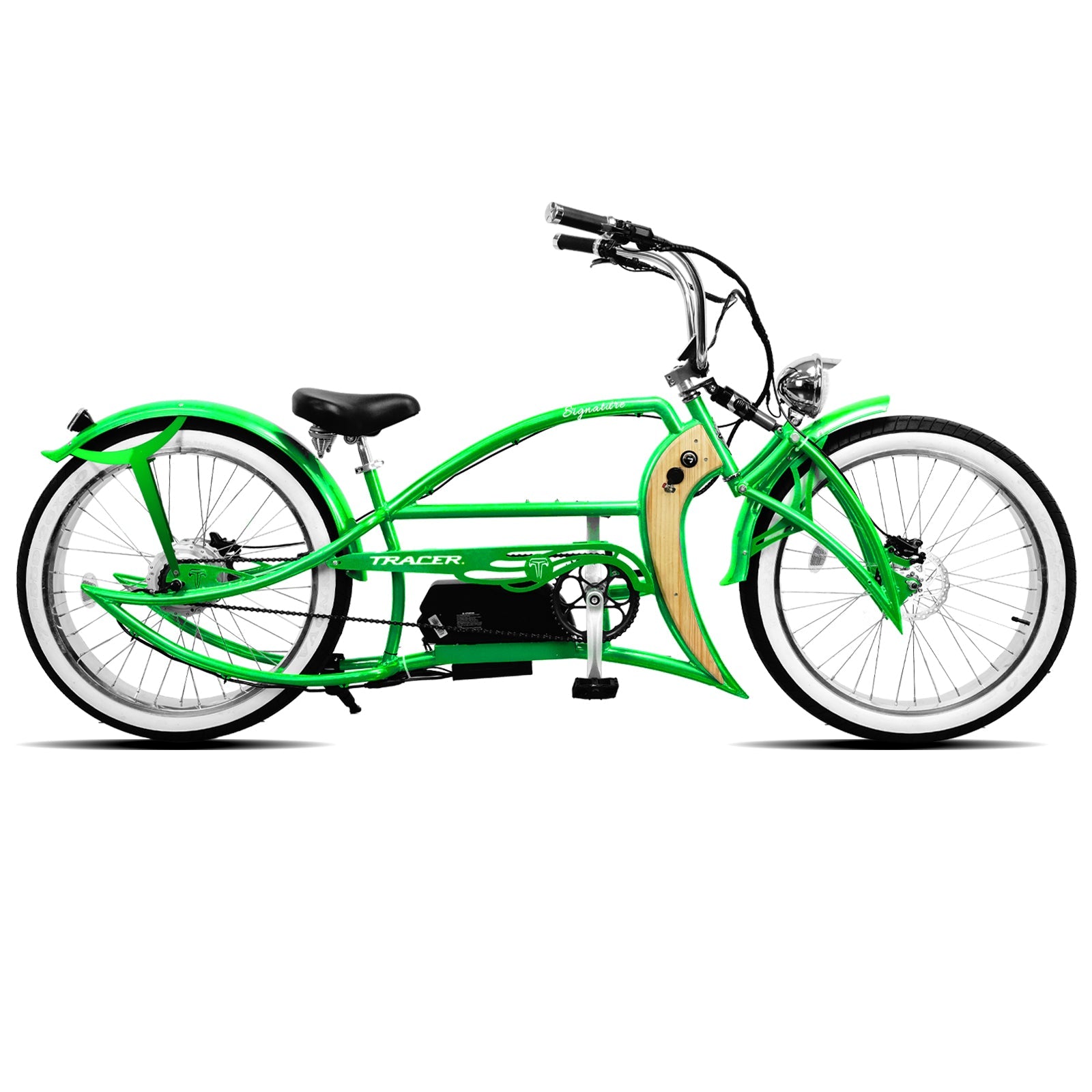 Tracer Signature Pro 800W Chopper Cruiser Electric Bike