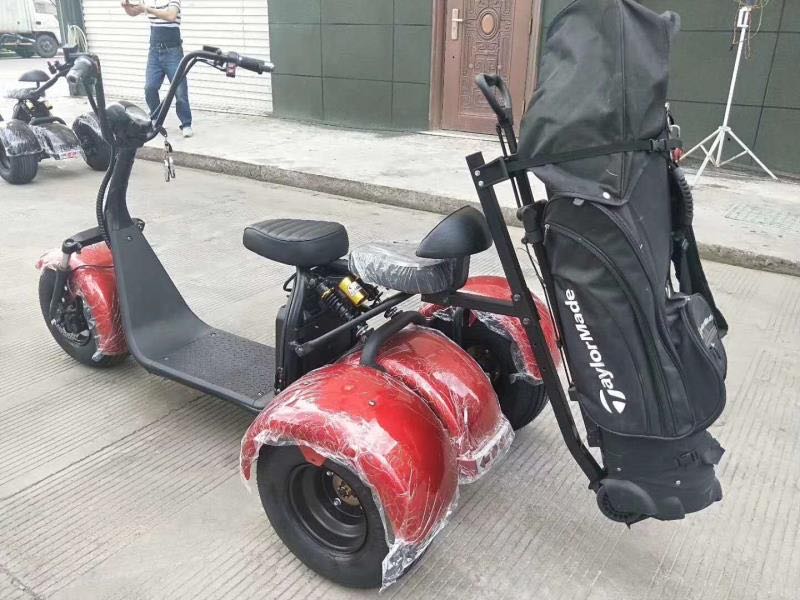 SoverSky T7.0 Electric Golf Trike Scooter Three-Wheel Golf Cart