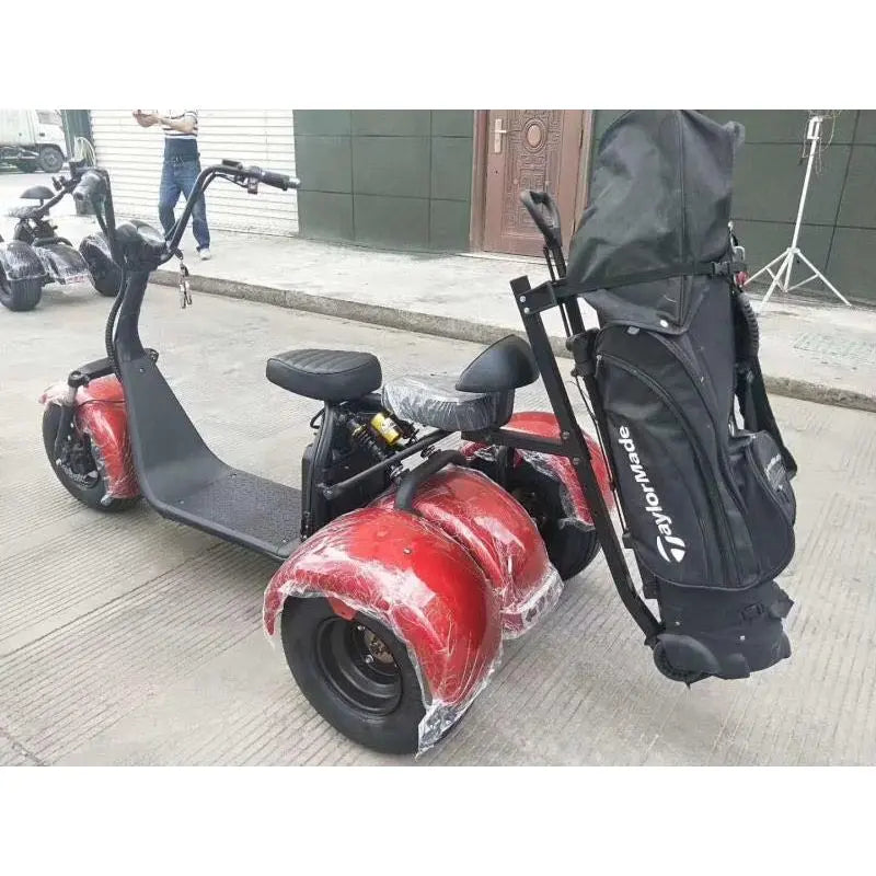 SoverSky T7.0 Electric Golf Trike Scooter Three-Wheel Golf Cart  Electric Bikes Paradise
