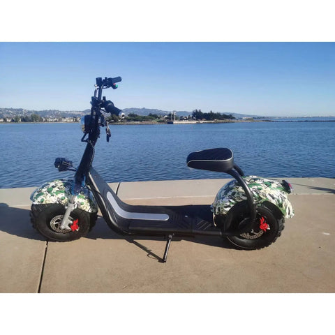 SoverSky SL01 2000W 60V Citycoco Fat Tire Electric Scooter