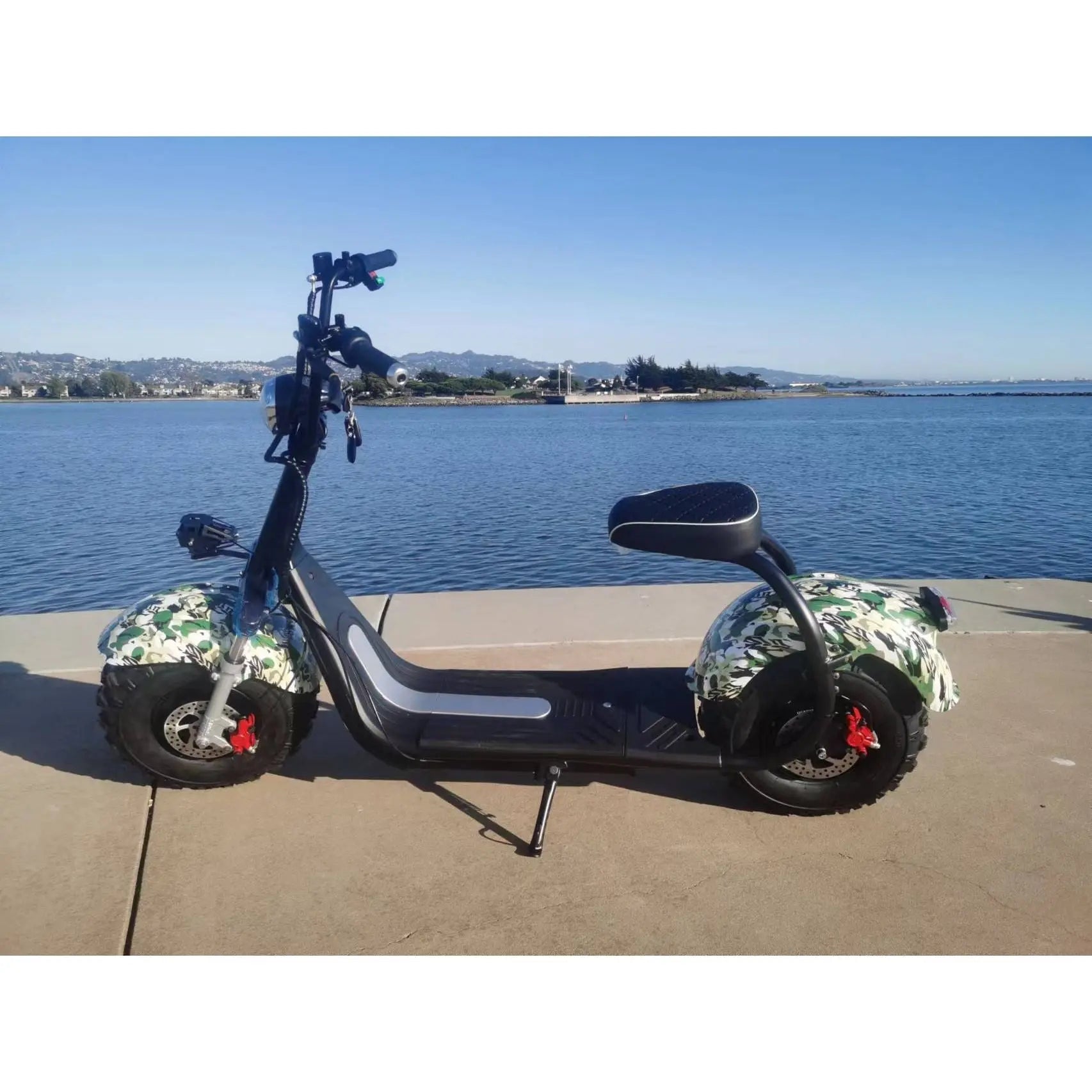 SoverSky SL01 2000W 60V Citycoco Fat Tire Electric Scooter  Electric Bikes Paradise