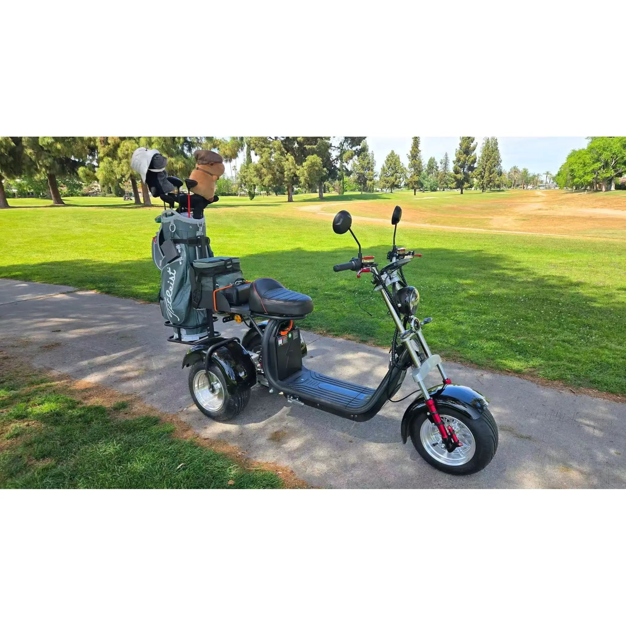 SoverSky T7.4 4000W Golf Trike Scooter for 36+ Holes  Electric Bikes Paradise