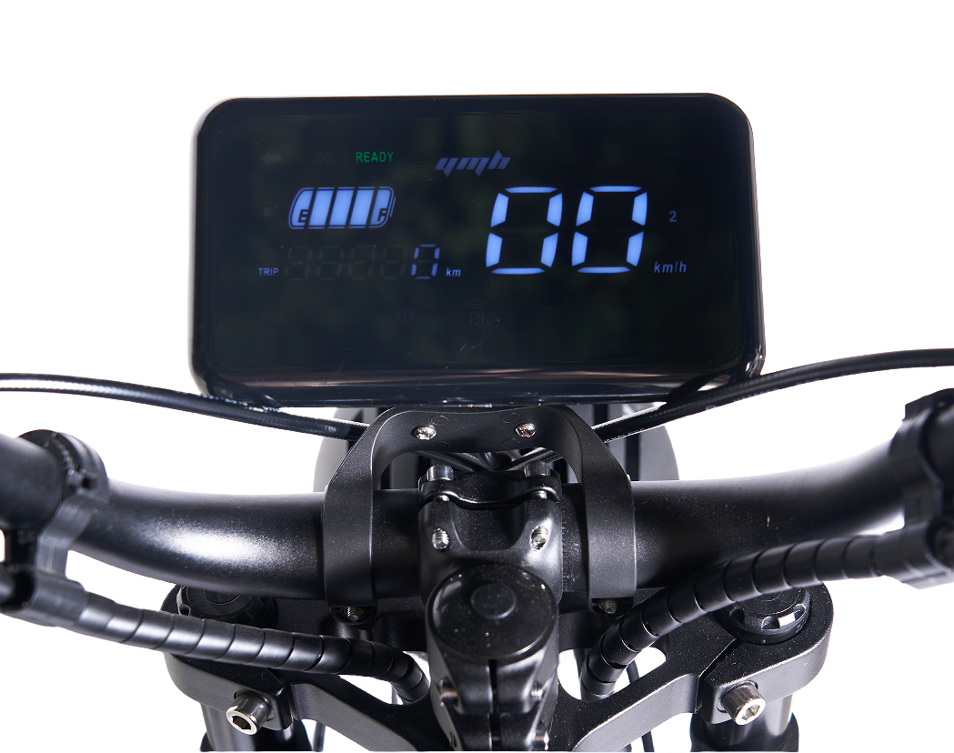 SoverSky Black Warrior Lithium Bike Pro Fat Tire Electric Bike