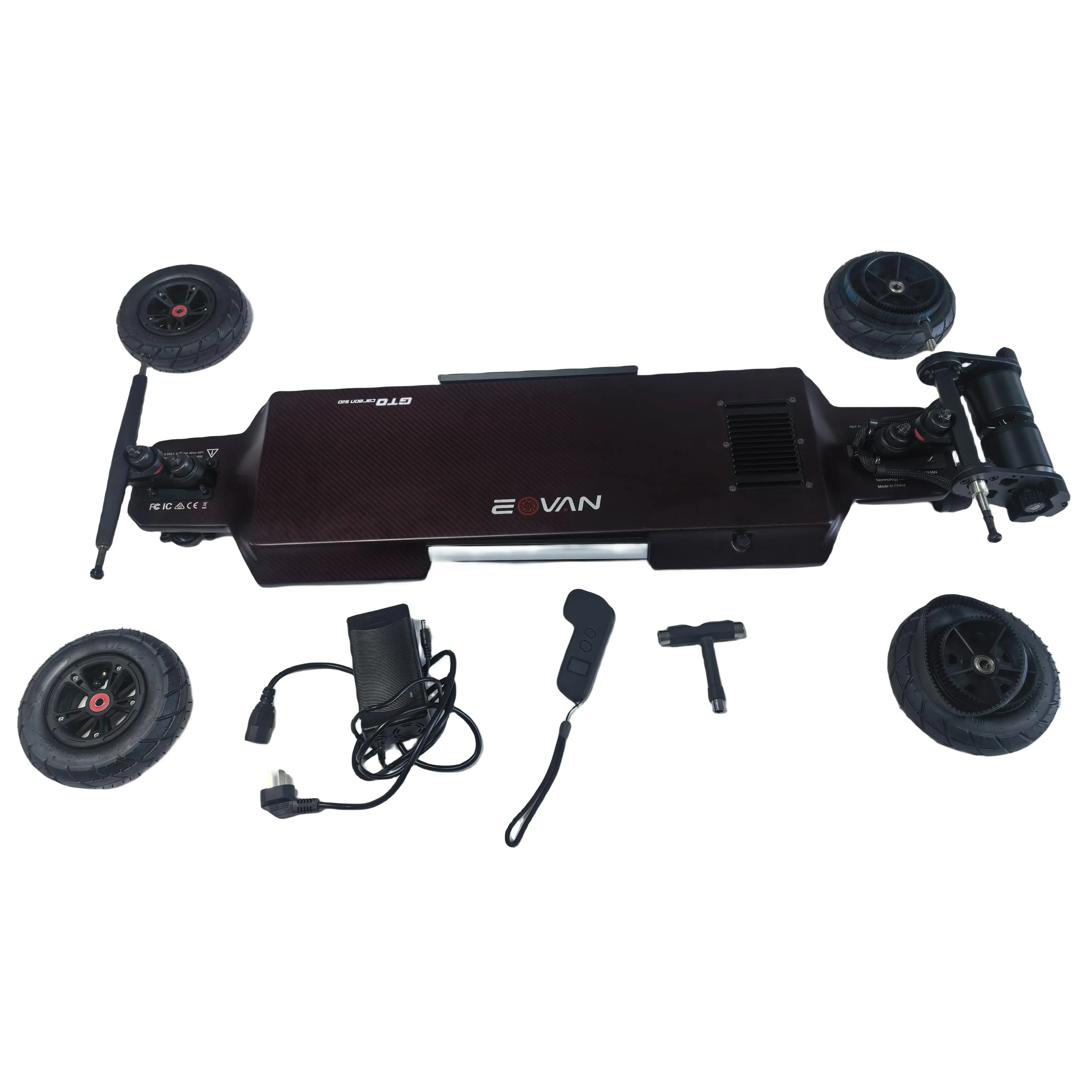 SoverSky Wild Buffalo 5600W Dual Motor Off-Road Electric Skateboard  Electric Bikes Paradise
