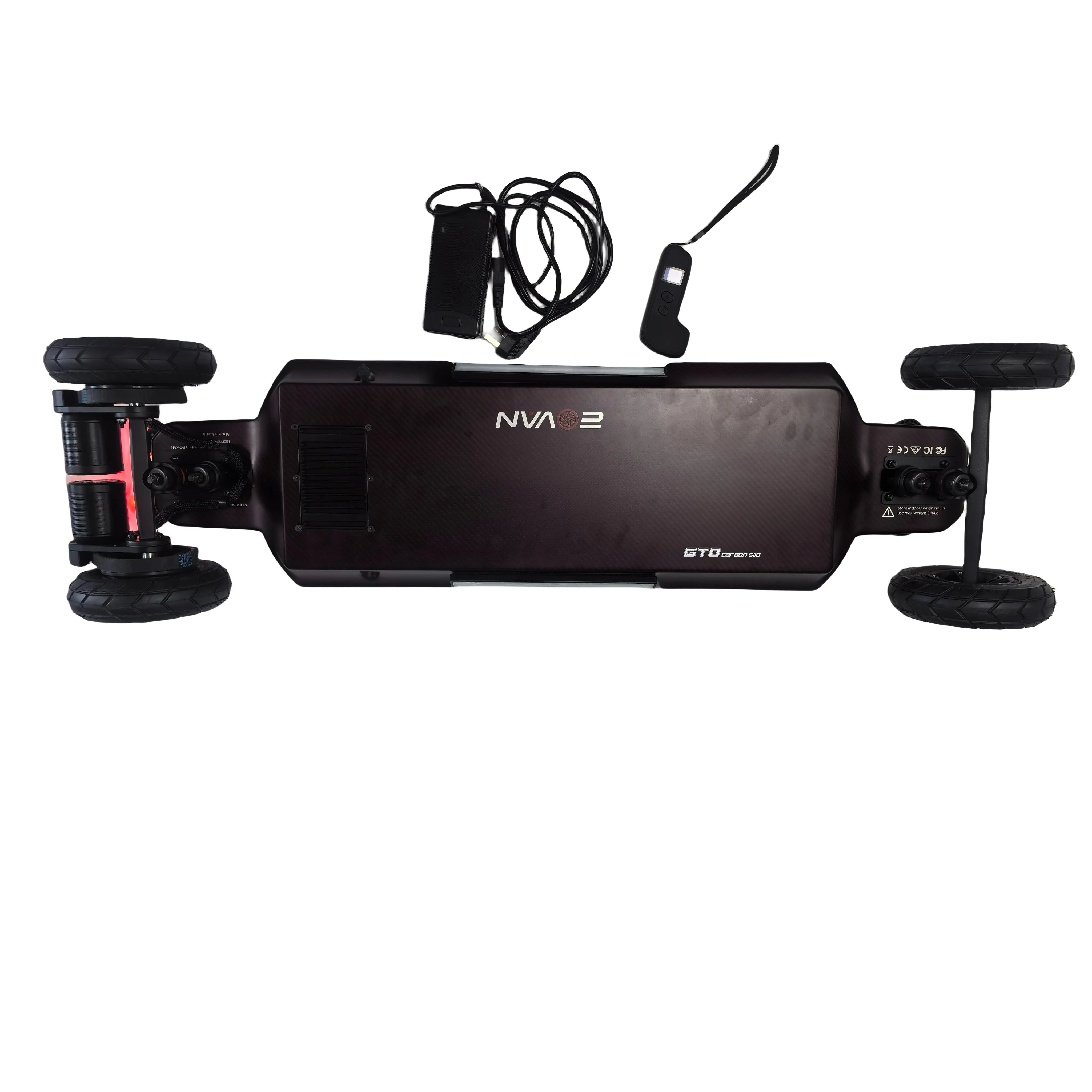 SoverSky Wild Buffalo 5600W Dual Motor Off-Road Electric Skateboard  Electric Bikes Paradise