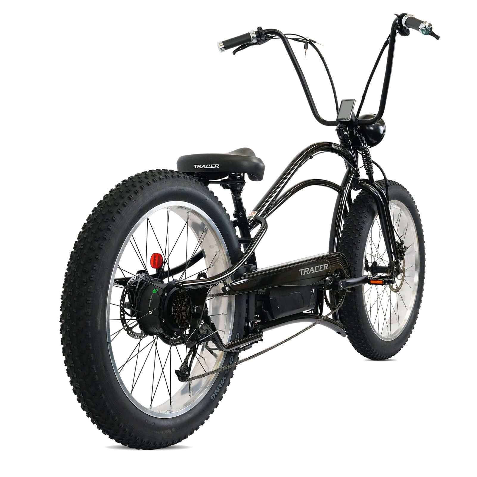 Tracer Tracker DS7 26-Inch 7-Speed Stretch Electric Cruiser Bike